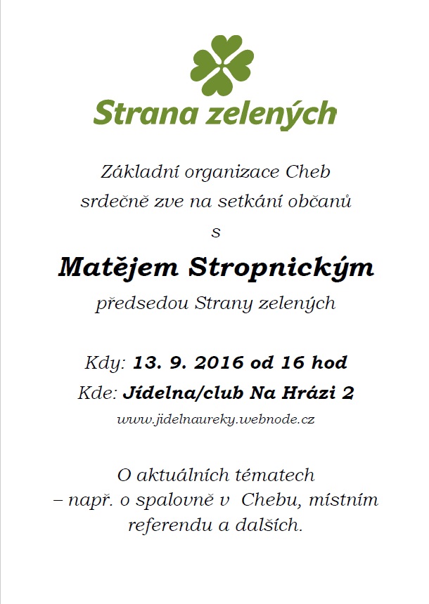 plakát Cheb plakát Cheb